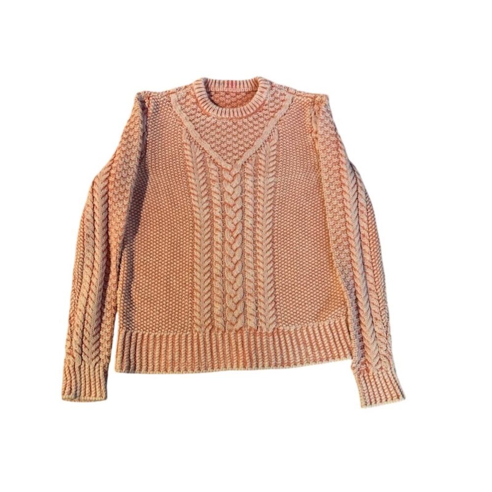 L.L. Bean Signature Women's Cable Knit Sweater - Picture 9 of 10